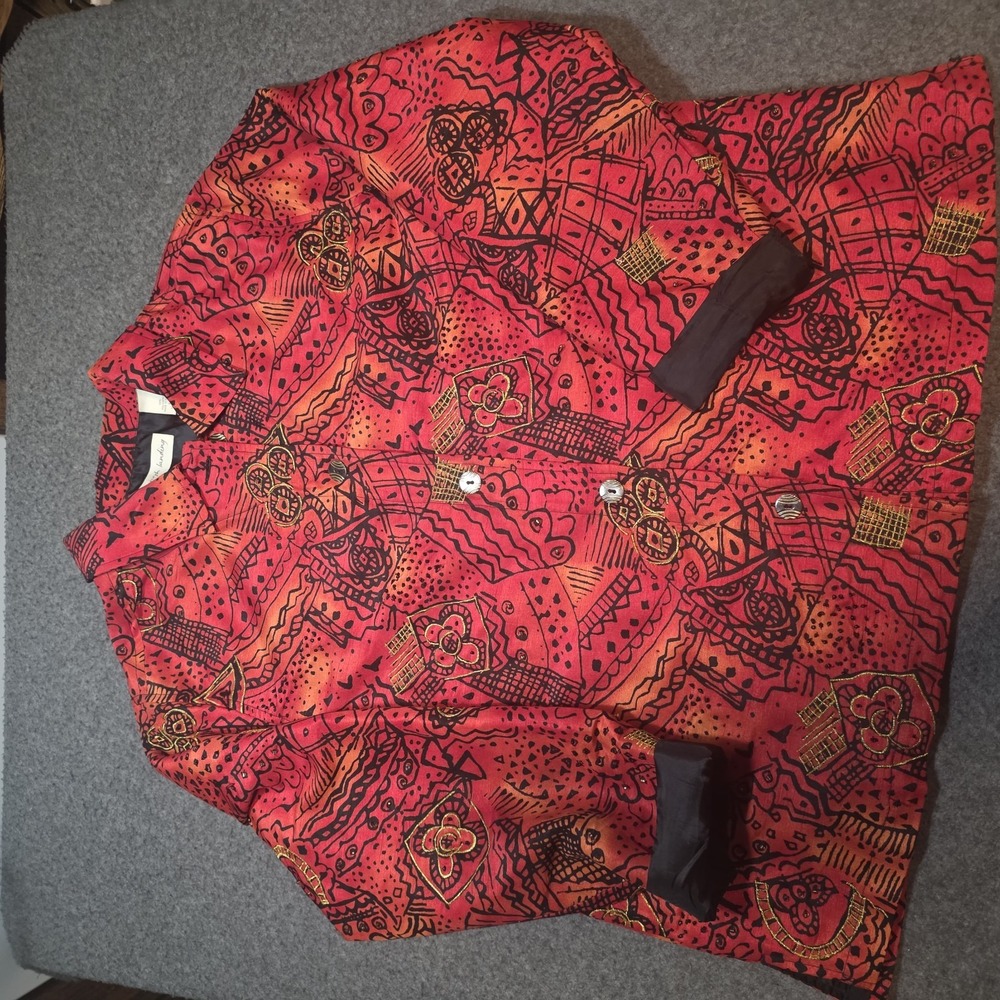 vintage Marsh Landing button-down shirt Large C2